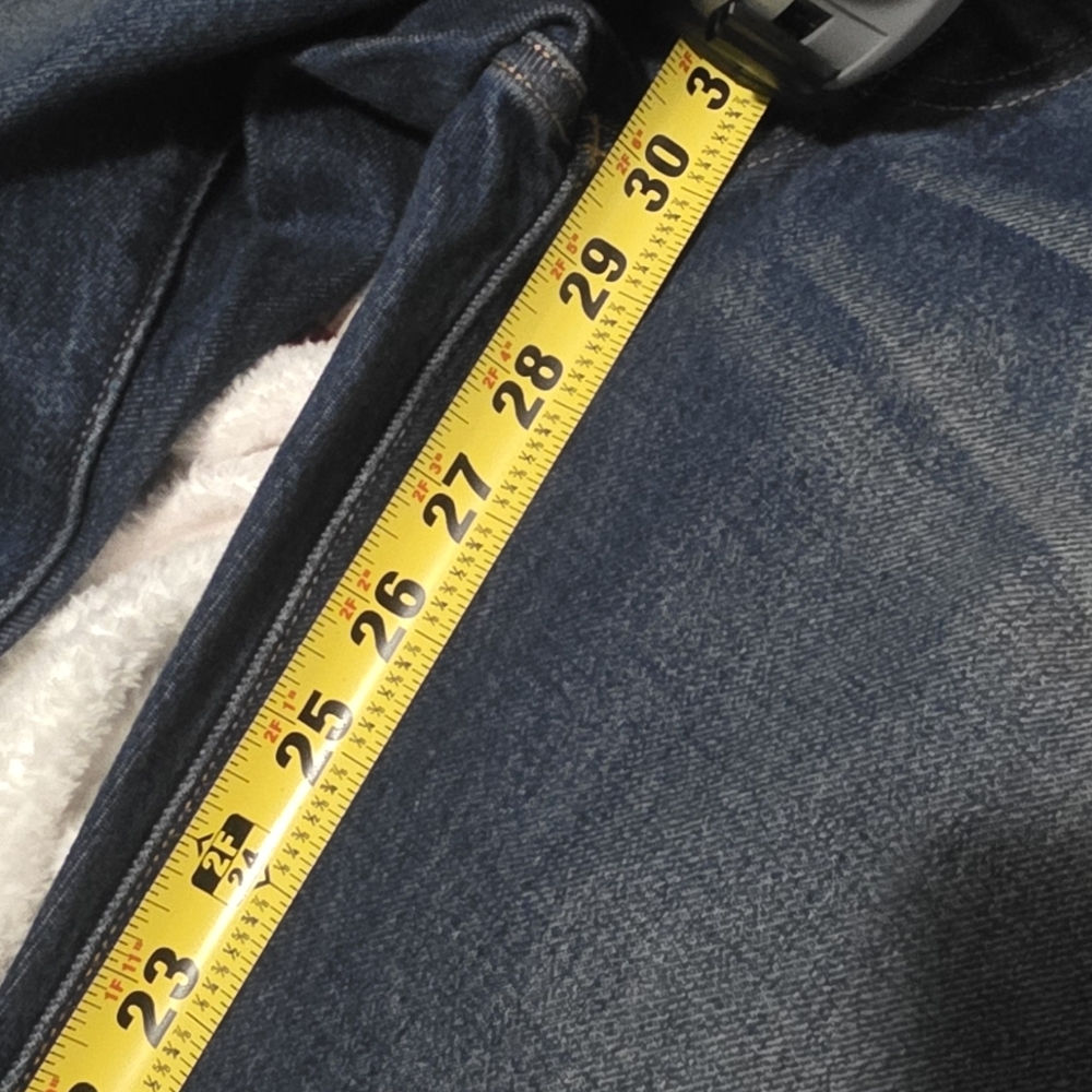 Levis Womens 501 '90s Selvedge Jeans Dark Wash Size 34 X 30 NWT - Picture 4 of 10